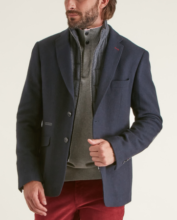 Blazer avec Parmenture Amovible - Image principale