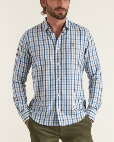 Chemise Slim à Carreaux