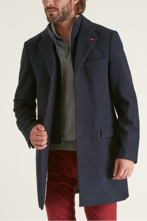 Manteau court 100% laine - Image principale