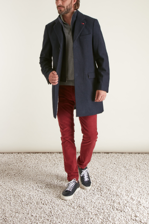 Manteau court 100% laine - Image principale