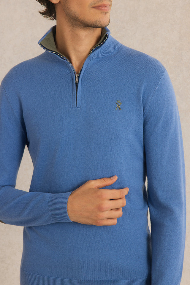 Pull Keaton Col Zippé - Image principale