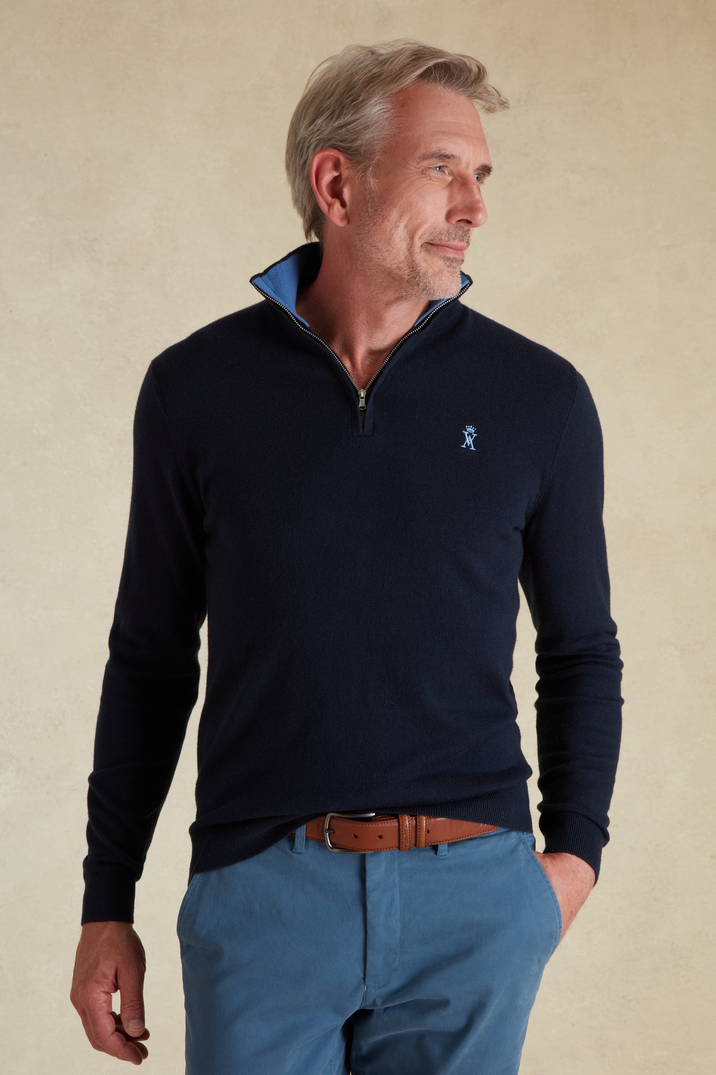Pull Keaton Col Zippé