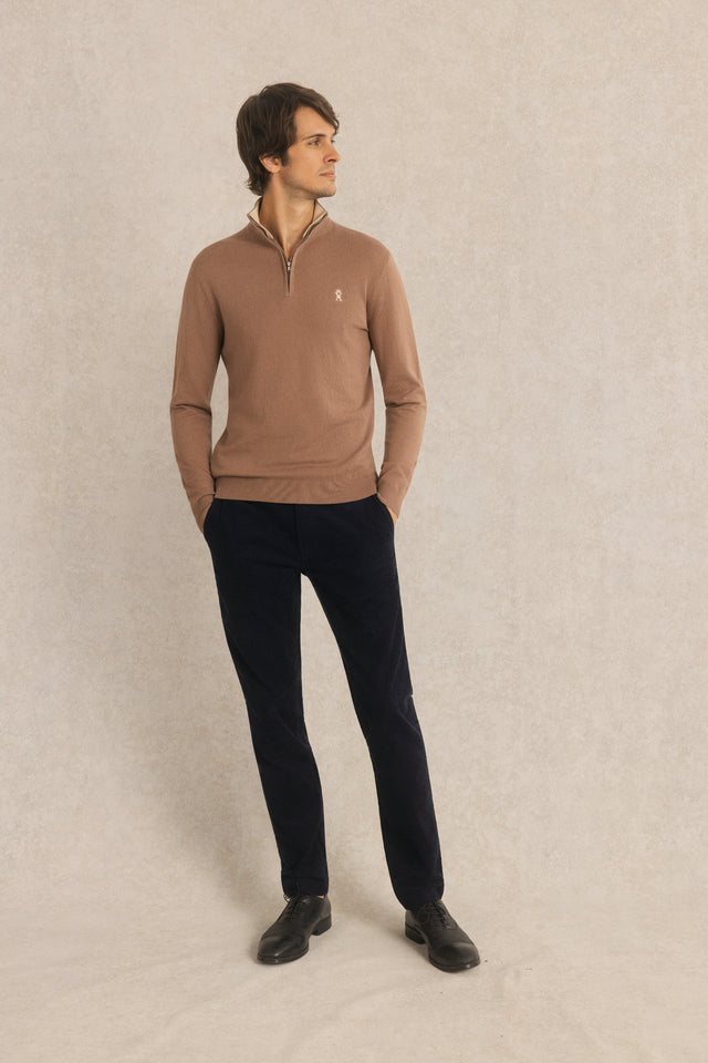 Pull Keaton Col Zippé - Image principale