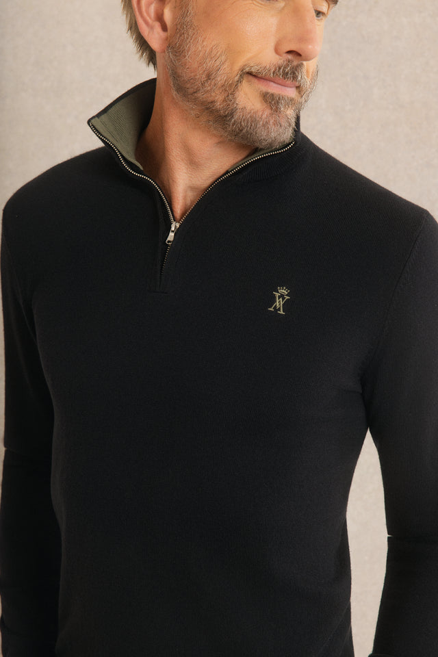 Pull Keaton Col Zippé - Image principale