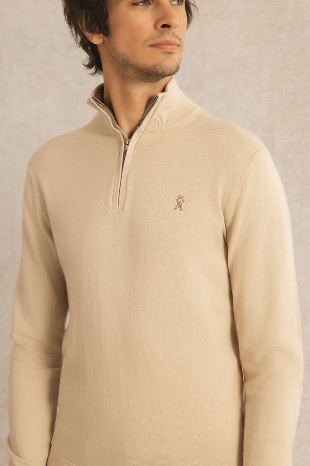 Pull Keaton Col Zippé - Image principale