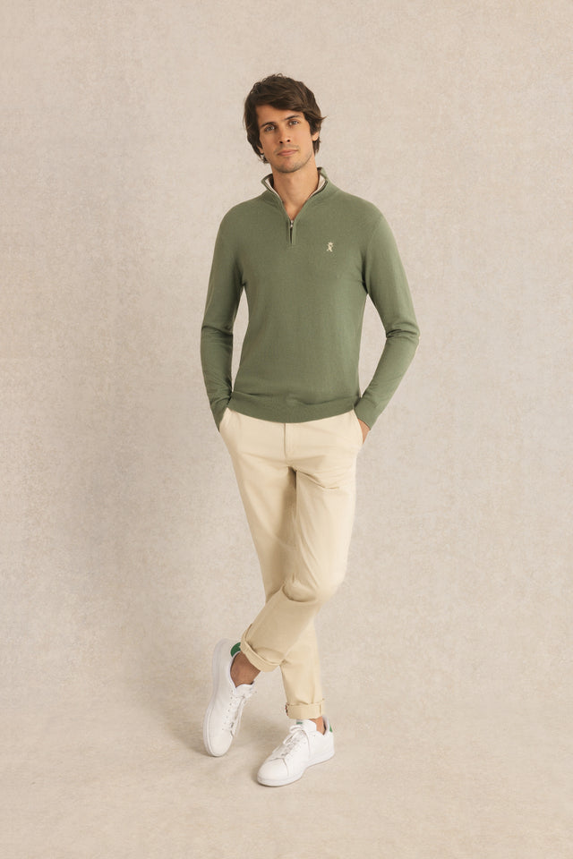 Pull Keaton Col Zippé - Image principale