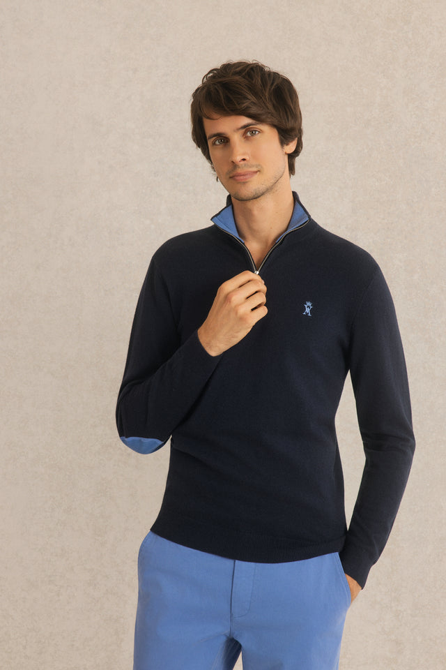 Pull Keaton Col Zippé - Image principale