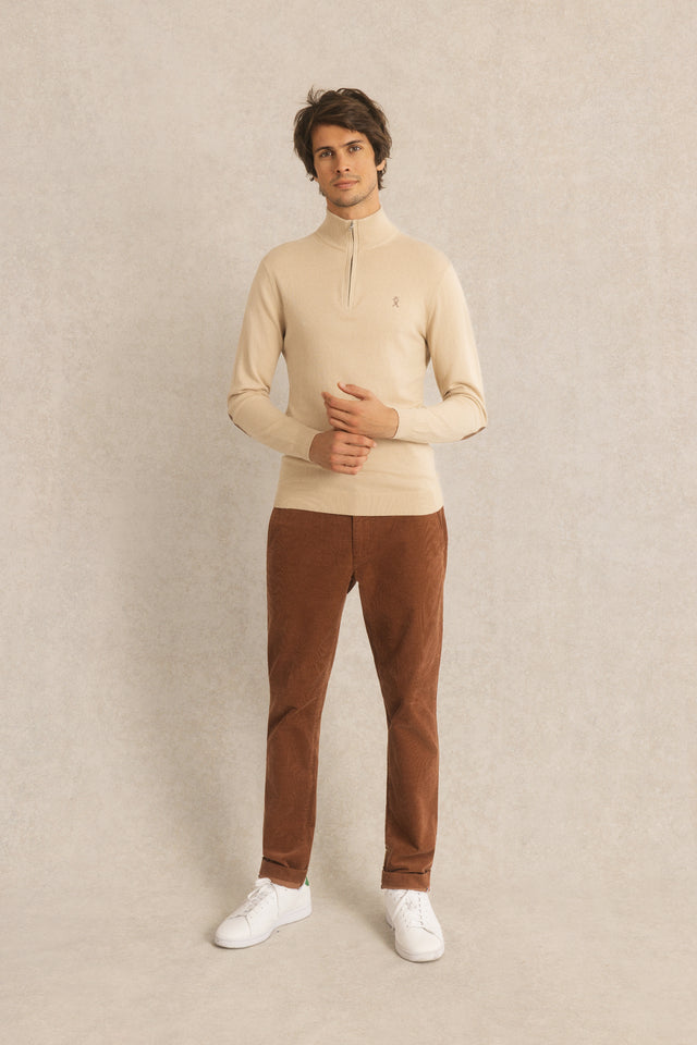 Pull Keaton Col Zippé - Image principale