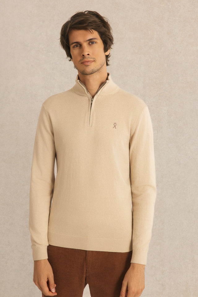 Pull Keaton Col Zippé - Image principale