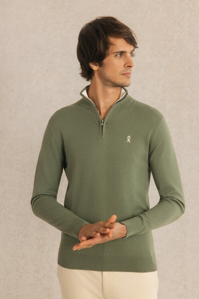 Pull Keaton Col Zippé - Image principale
