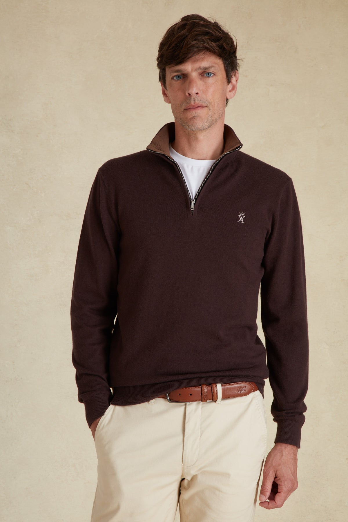 Pull Keaton Col Zippé