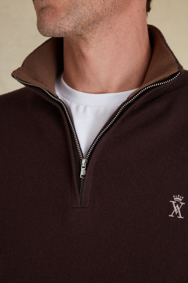 Pull Keaton Col Zippé - Image principale