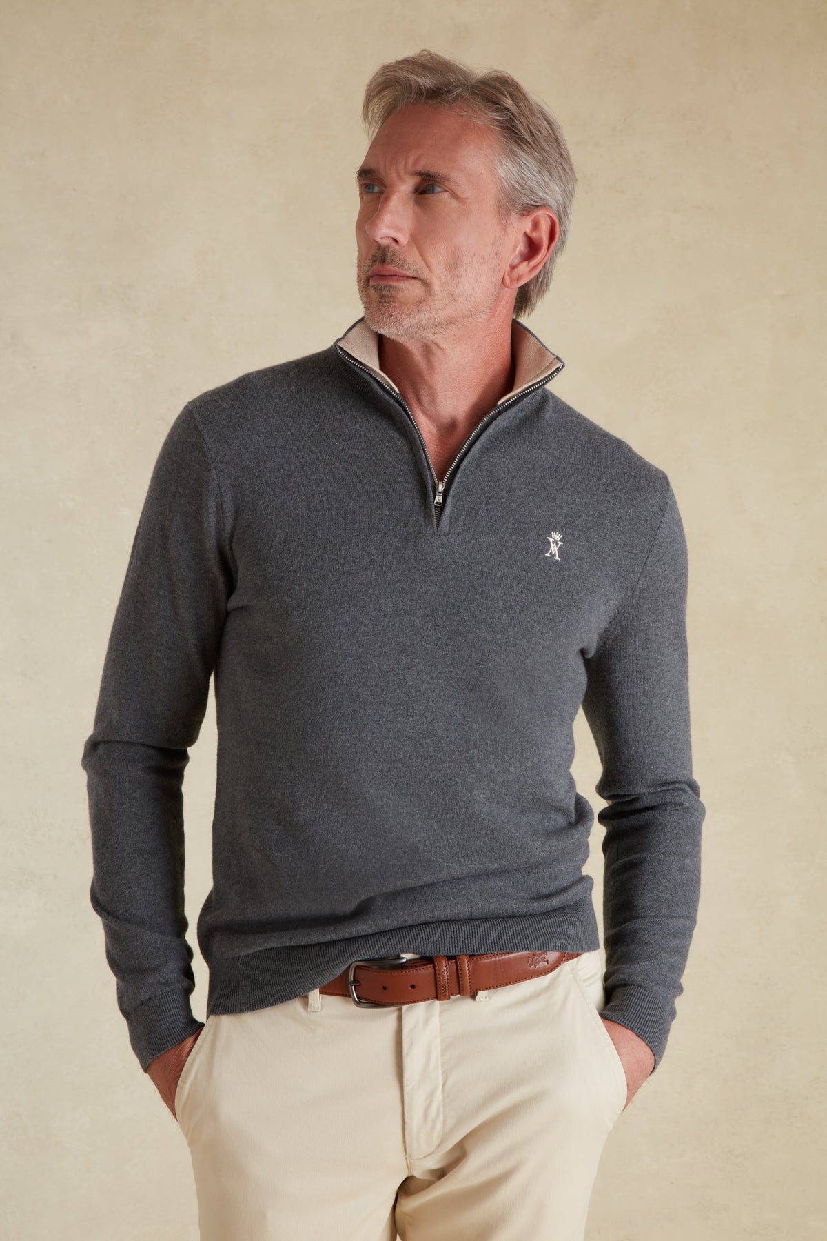 Pull Keaton Col Zippé