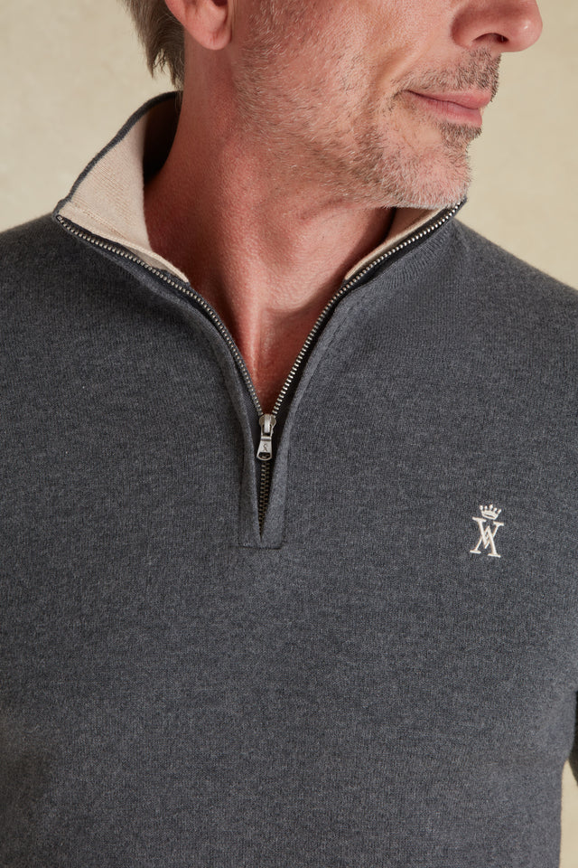 Pull Keaton Col Zippé - Image principale