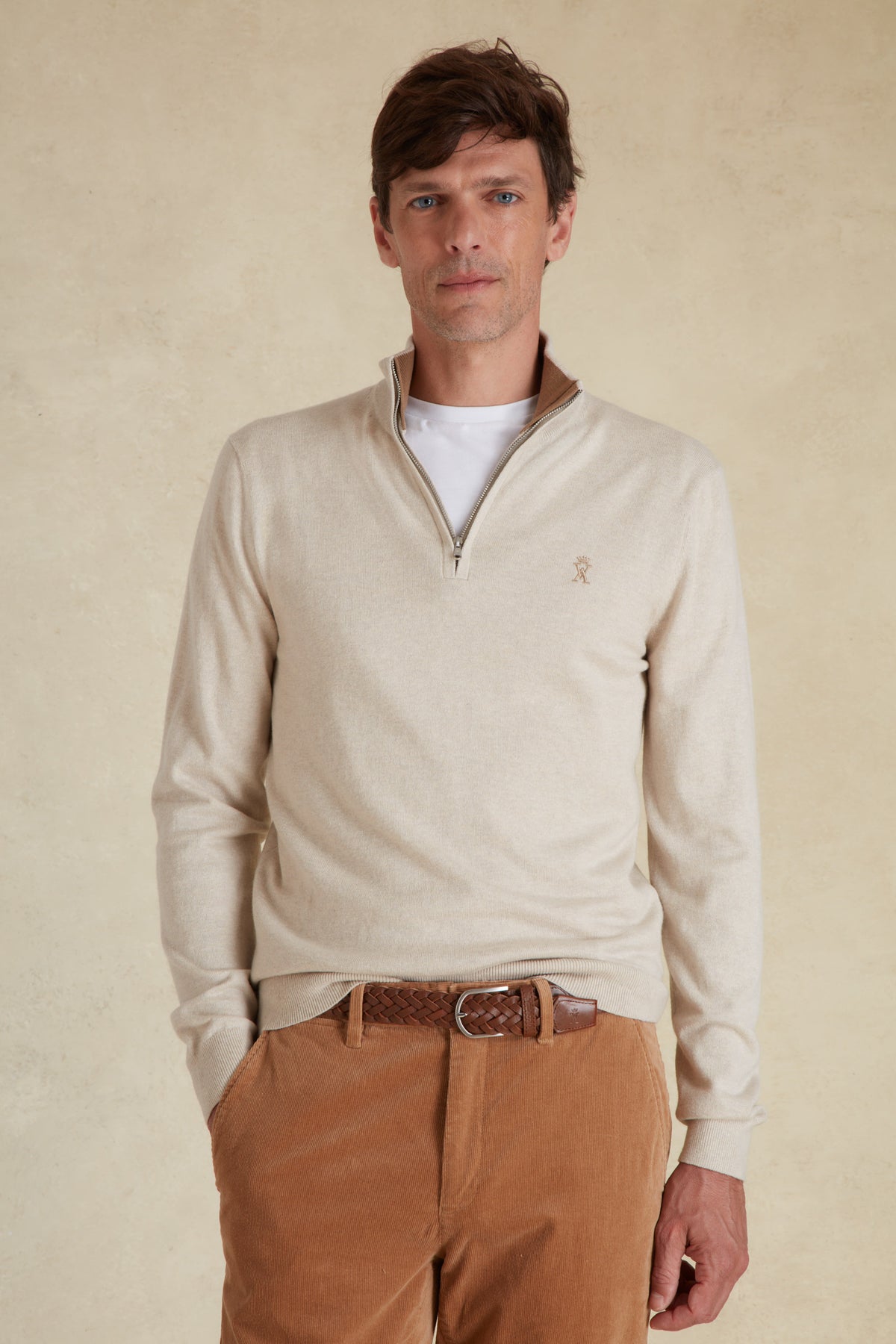 Pull Keaton Col Zippé