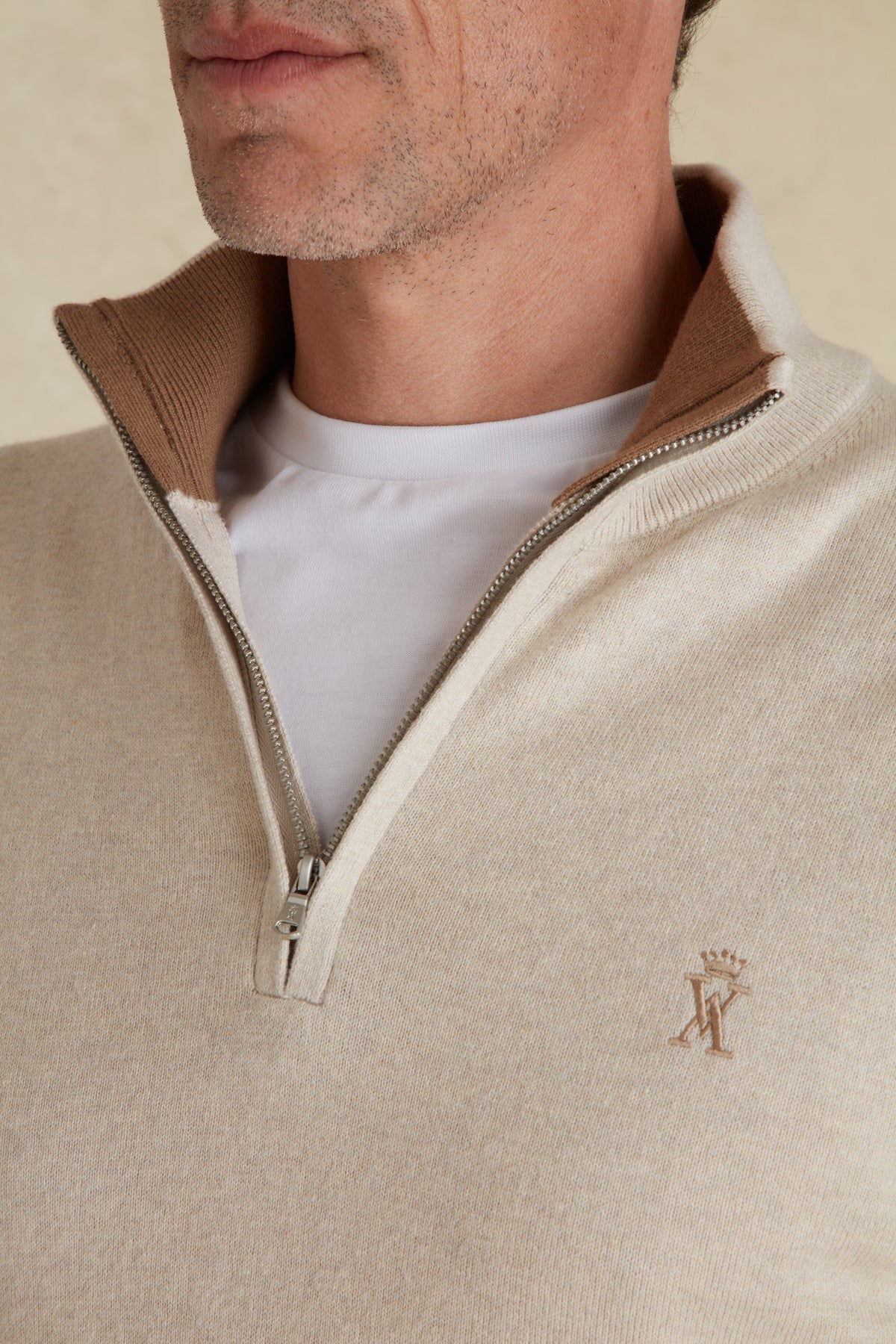 Pull Keaton Col Zippé
