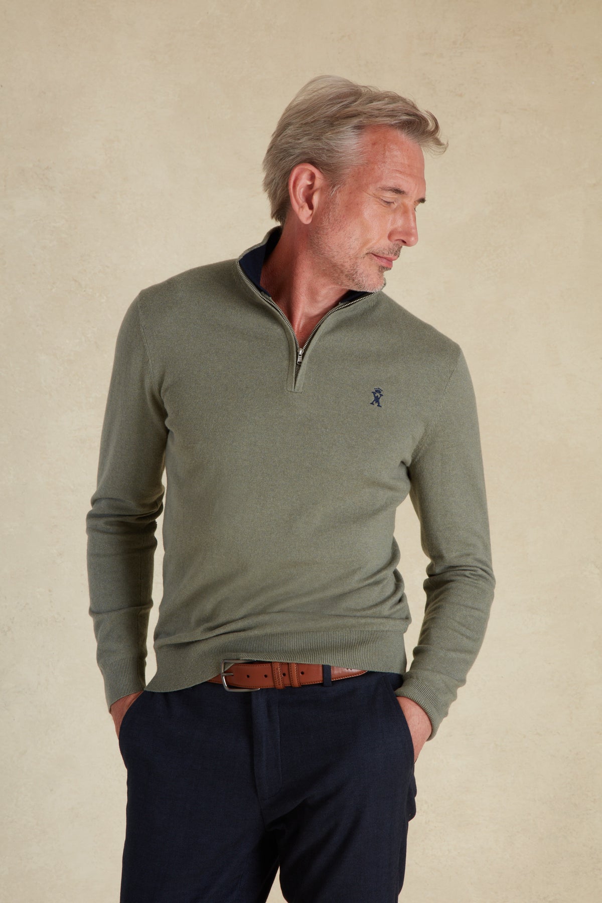 Pull Keaton Col Zippé
