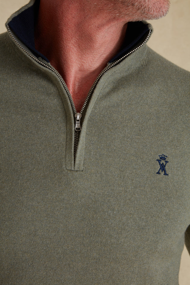 Pull Keaton Col Zippé - Image principale