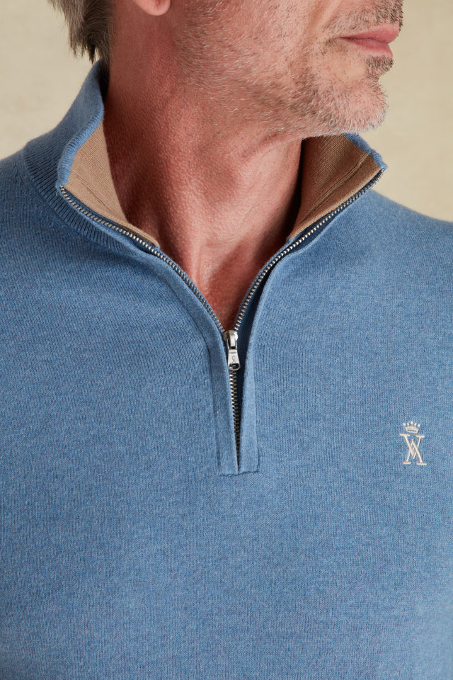 Pull Keaton Col Zippé - Image principale
