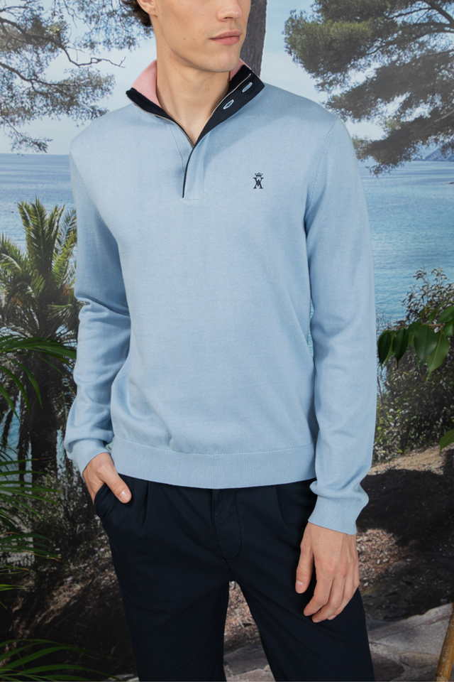 Pull Demi Zippé - Image principale