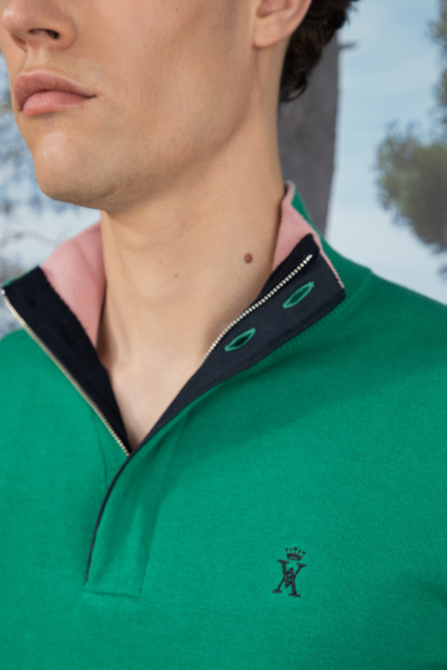 Pull Demi Zippé - Image principale