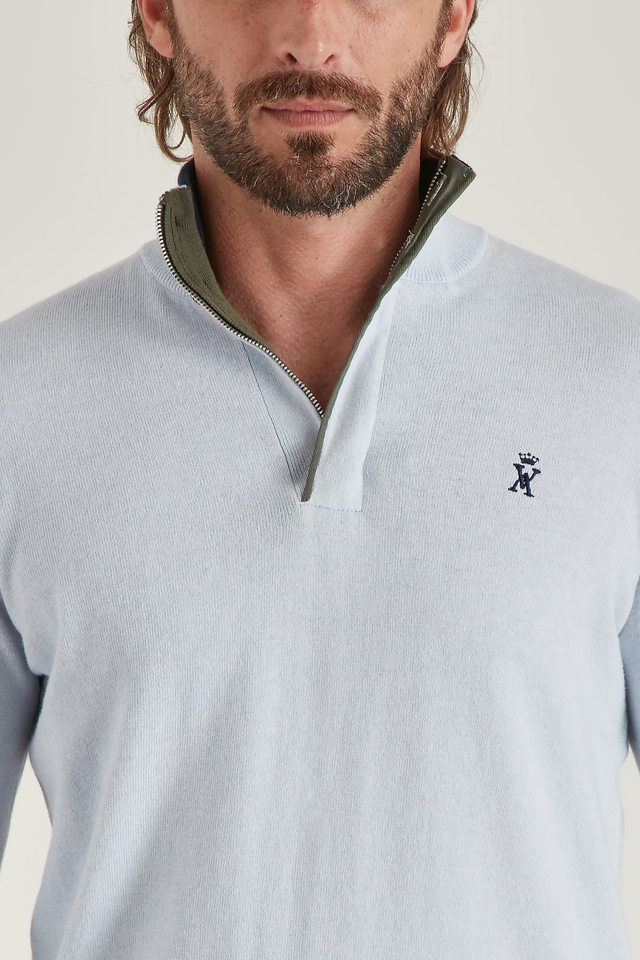 Pull Demi Zippé - Image principale