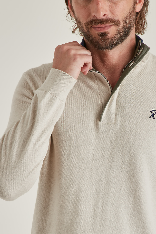 Pull Demi Zippé - Image principale