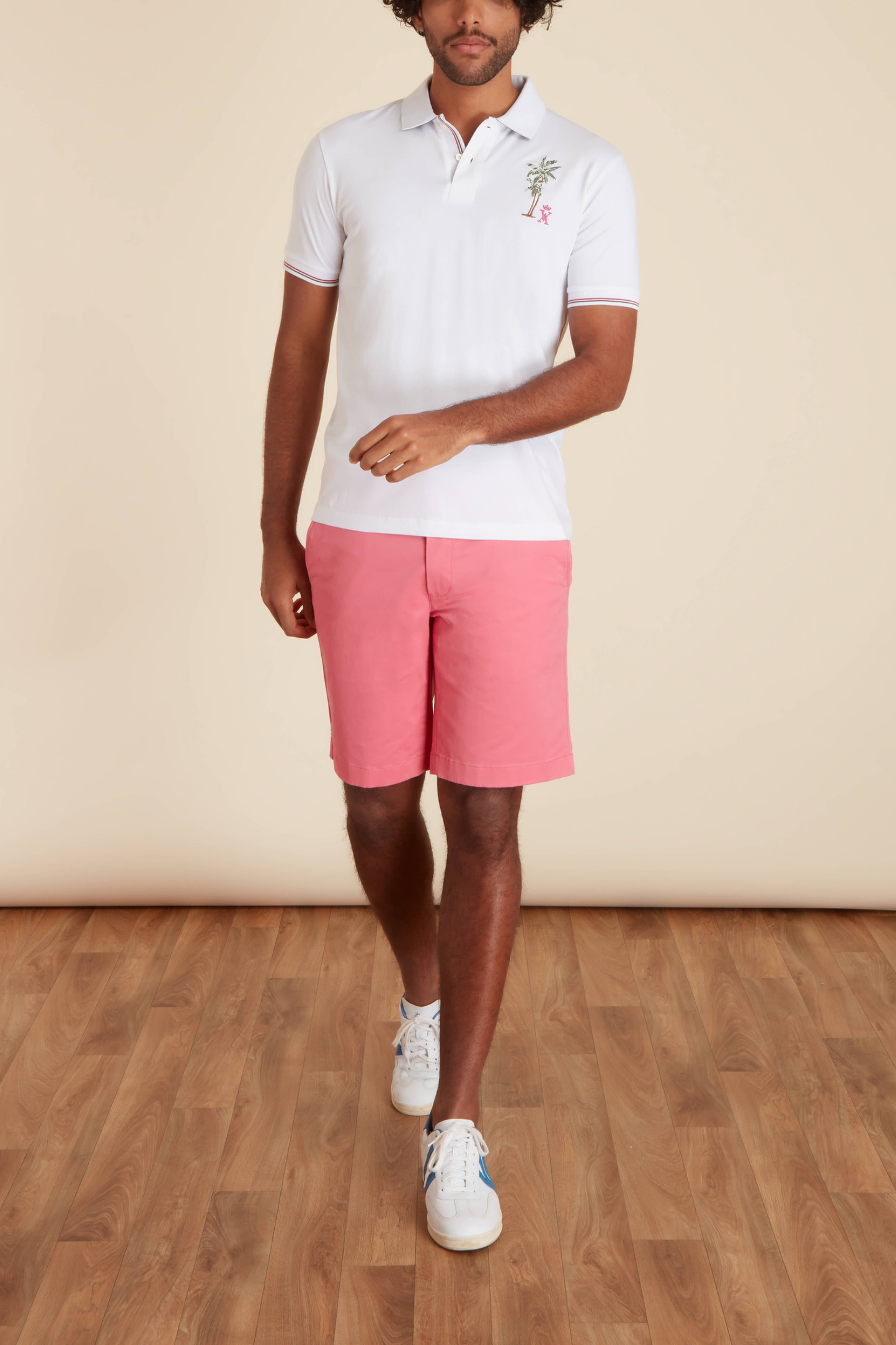 Polo à broderie Surf