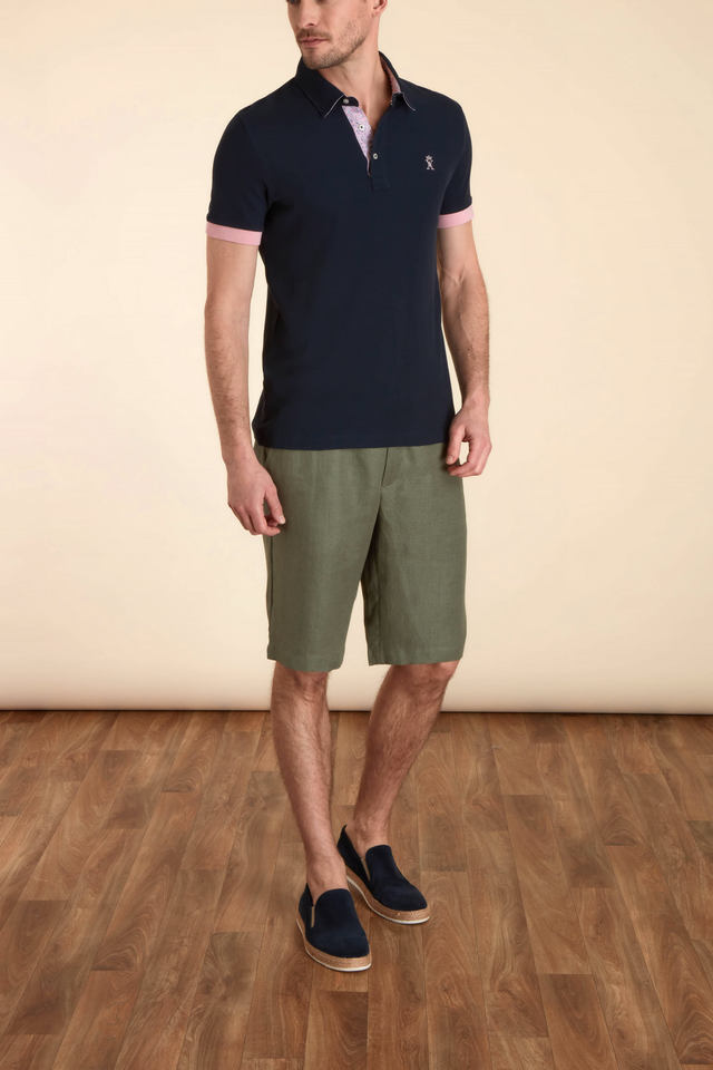 Polo à Détails Imprimé - Image principale