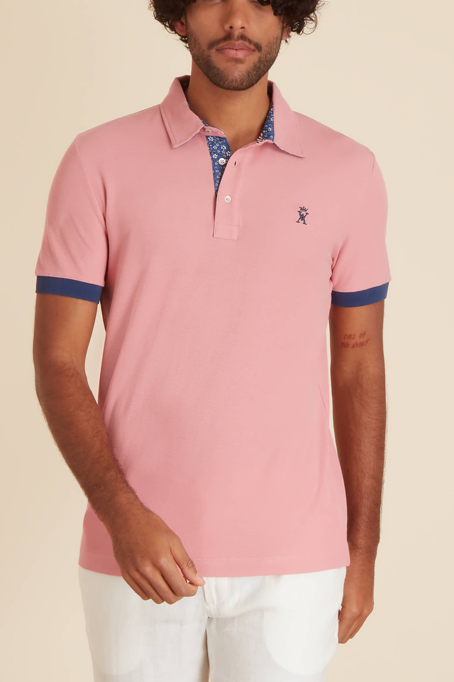 Polo à Détails Imprimé - Image principale