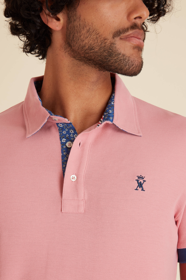 Polo à Détails Imprimé - Image principale