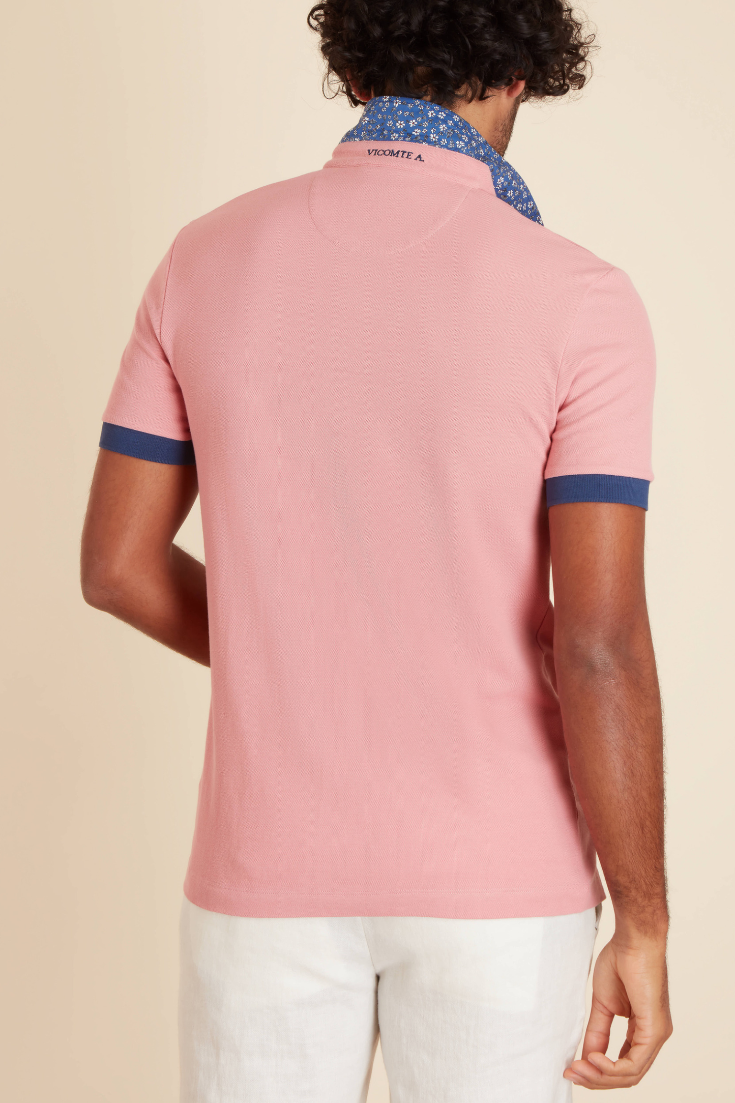 Polo à Détails Imprimé