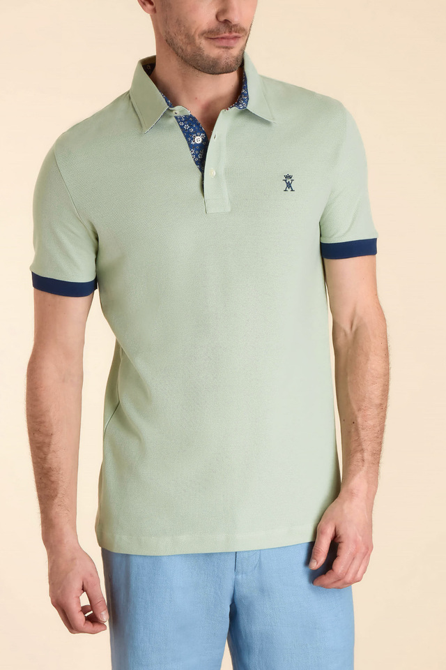 Polo à Détails Imprimé - Image principale