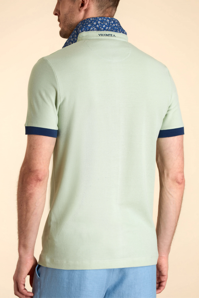 Polo à Détails Imprimé - Image principale