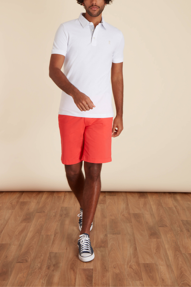 Polo à Détails Carreaux - Image principale