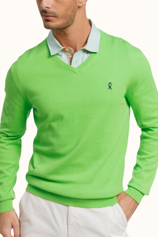 Pull Karl Col V - Image principale