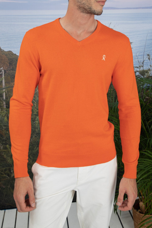 Pull Karl col V - Image principale