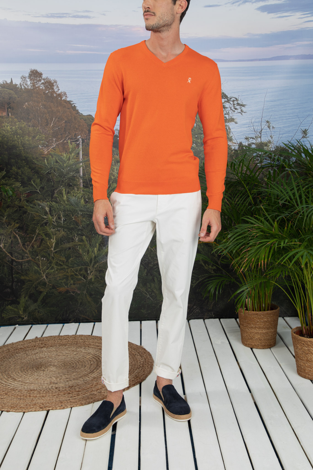 Pull Karl col V - Image principale