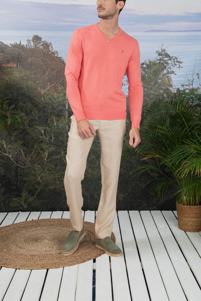 Pull Karl col V - Image principale