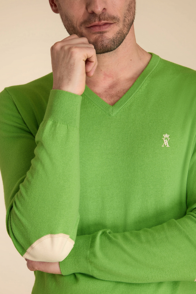 Pull Karl col V - Image principale