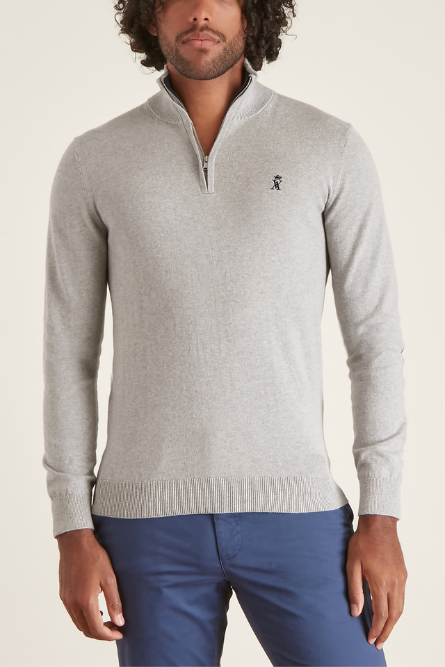 Pull Keaton Col Zippé - Image principale