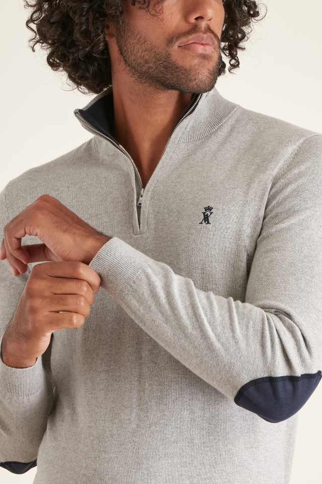 Pull Keaton Col Zippé - Image principale