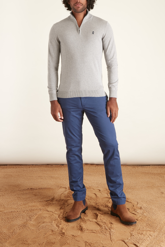 Pull Keaton Col Zippé - Image principale