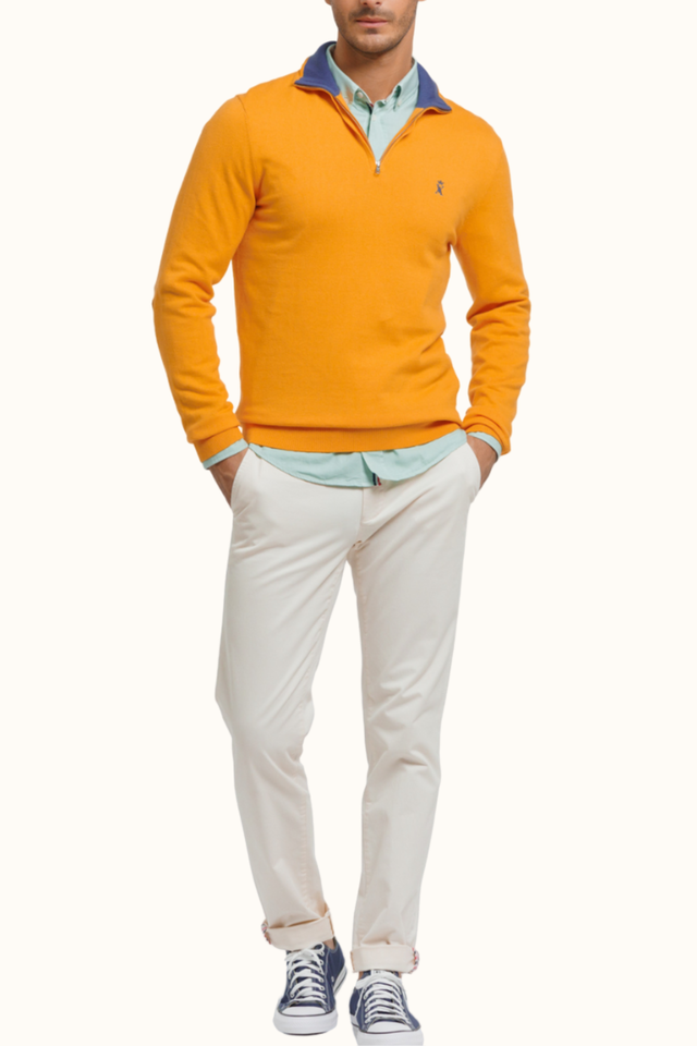 Pull Keaton Col Zippé - Image principale