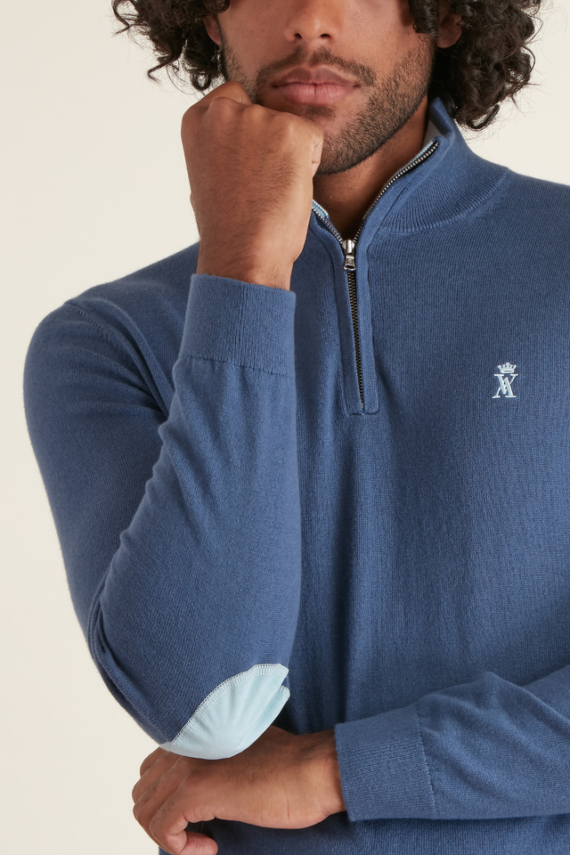 Pull Keaton Col Zippé - Image principale