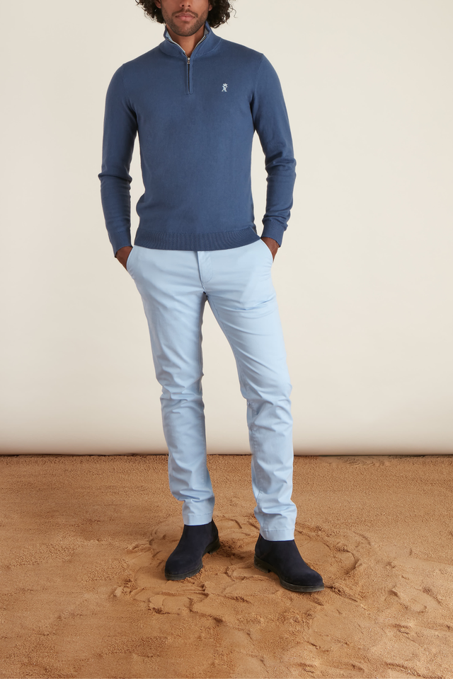 Pull Keaton Col Zippé - Image principale