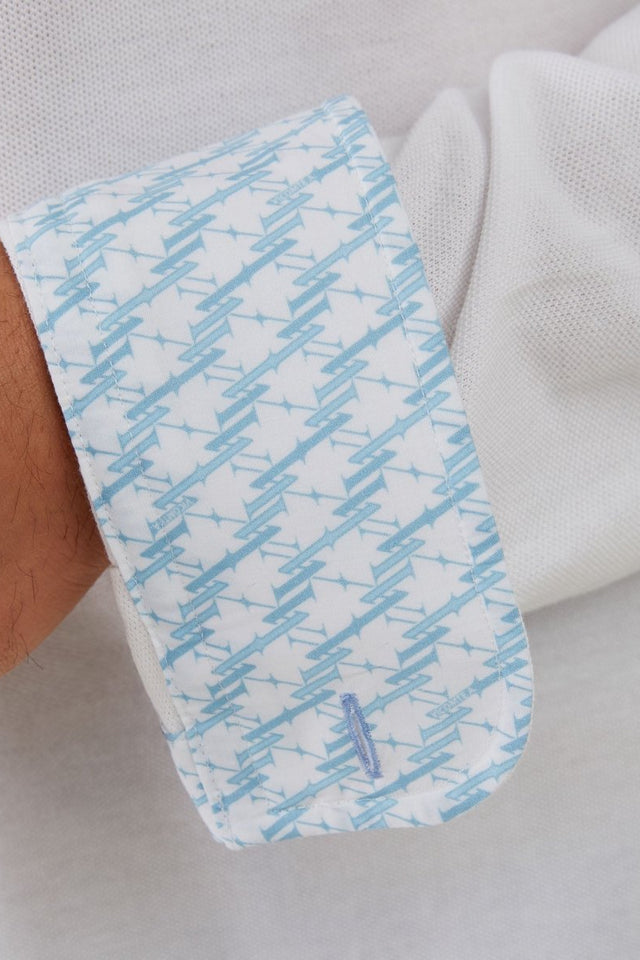 Chemise Slim en Coton Piqué - Image principale