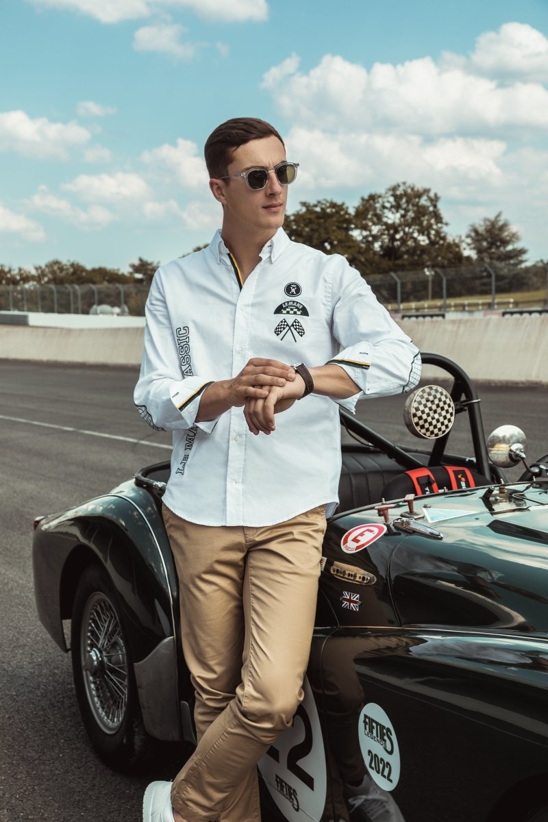 Chemise Homme CAIMAN LMC x Vicomte A. - Blanc - Vicomte A