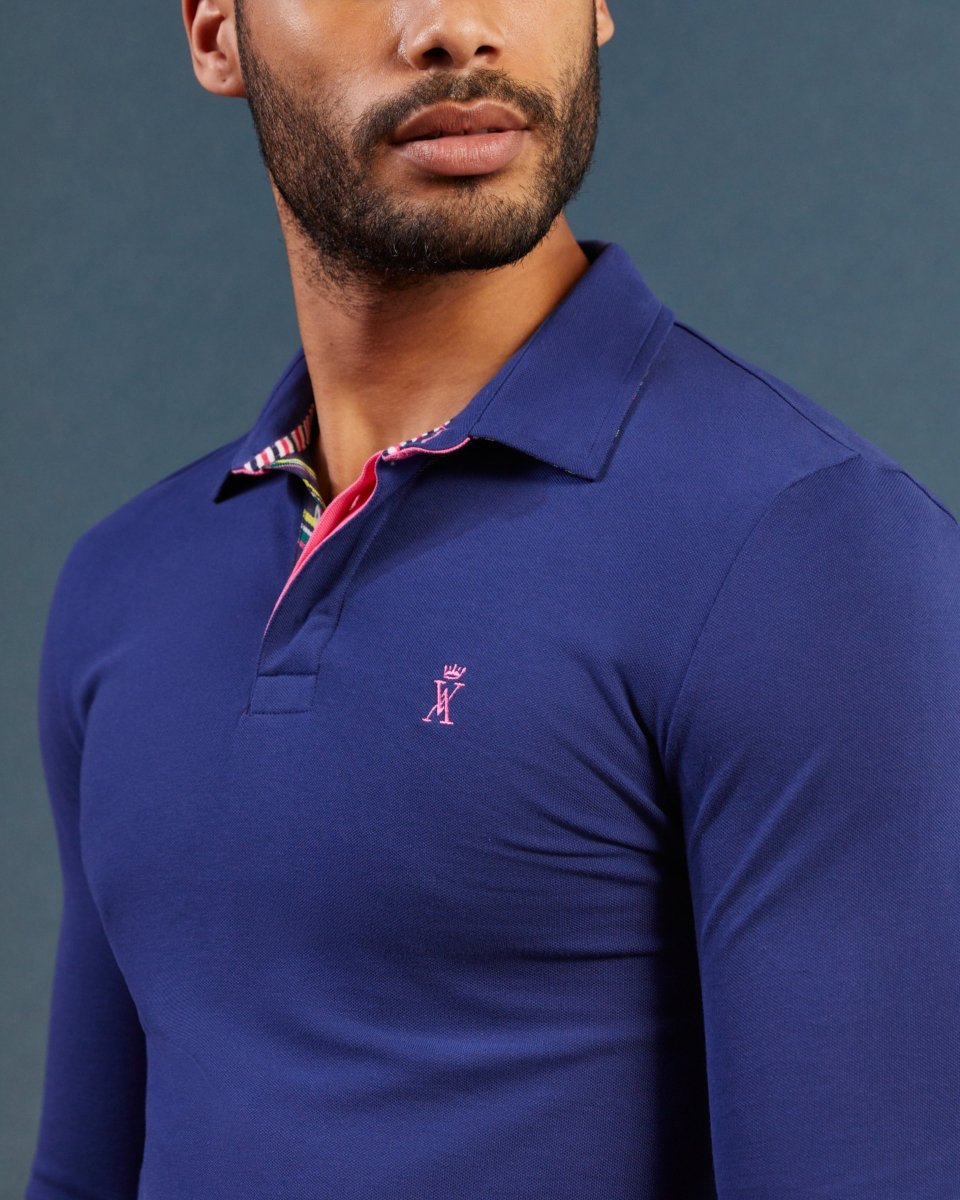 Polo Paddy D tails Cravate Homme Bleu nuit Vicomte A